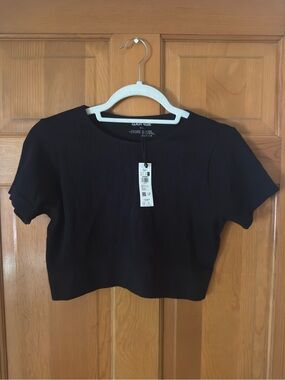Garage Ribbed Crop Top